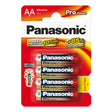 Baterie AA (R6) alkalická PANASONIC Pro Power 4ks / blistr
