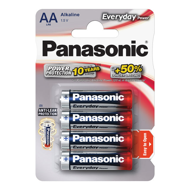 Baterie AA (R6) alkalická PANASONIC Everyday Power 4ks / blistr