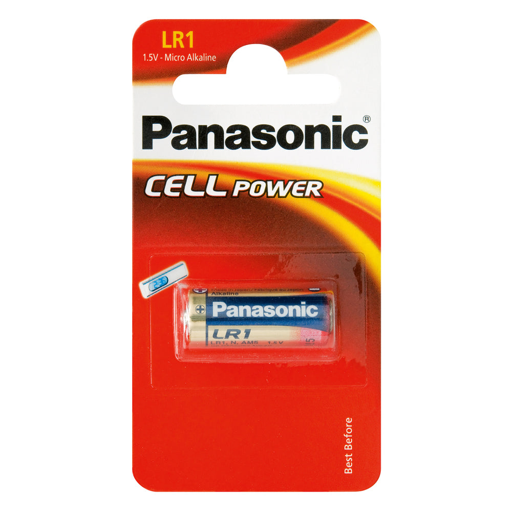 Baterie LR1(E90) PANASONIC Cell Power alkalická 1ks / blistr