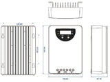Solární regulátor MPPT Lumiax MC4010, 12-24V/40A