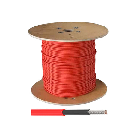 Solární kabel 6mm2, červený, 500m
