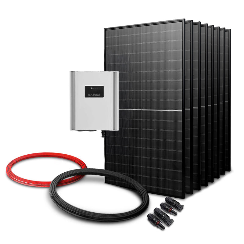 Sada pro solární ohřev vody EVO MPPT-4000 PRO GRID 3640Wp 8x PV TRINA