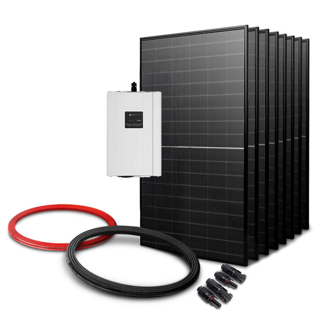 Sada pro solární ohřev vody EVO MPPT-4000 GRID 3640Wp 8x PV TRINA