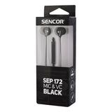 Sluchátka SENCOR SEP 172 VCM Black