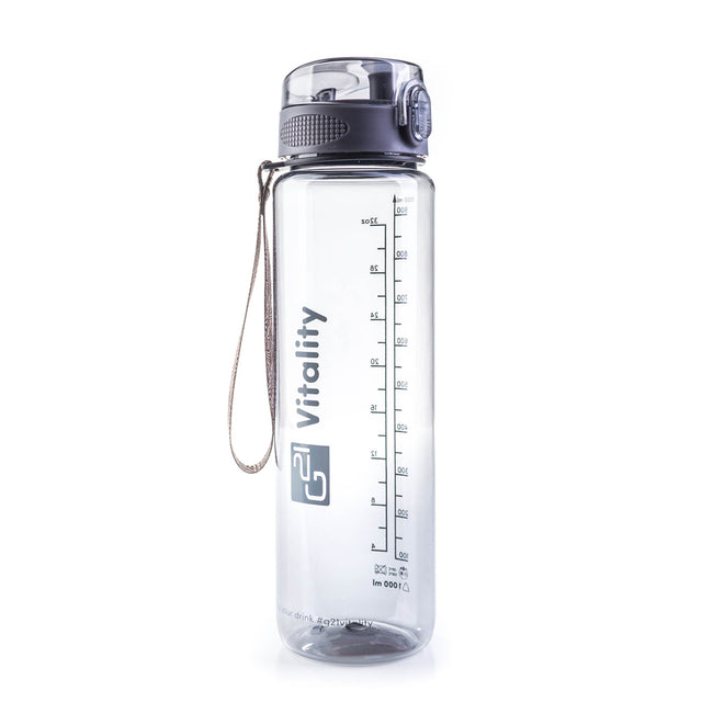 Láhev na vodu G21 1000ml Grey