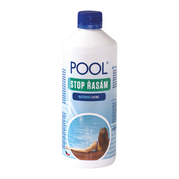 Přípravek k likvidaci řas v bazénové vodě LAGUNA Pool Stop Řasám 1l