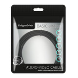 Kabel KRUGER & MATZ KM1235 Basic USB/micro USB 1m Black