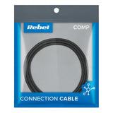 Kabel REBEL RB-6001-050-B USB/USB-C 0,5m Black