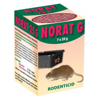 Granule proti myším, krysám a potkanům AGROBIO Norat G 140g