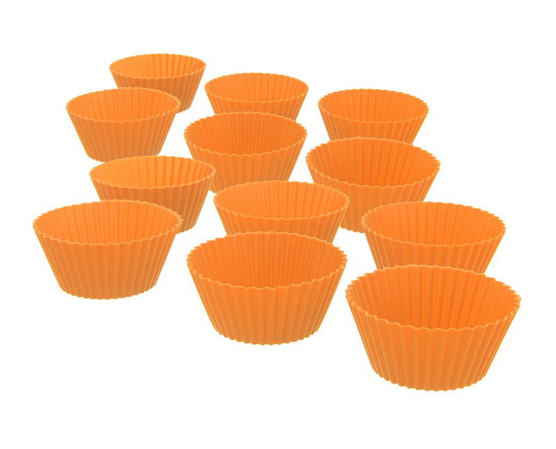 Forma na pečení muffinů ORION 2,5x5,5cm Orange