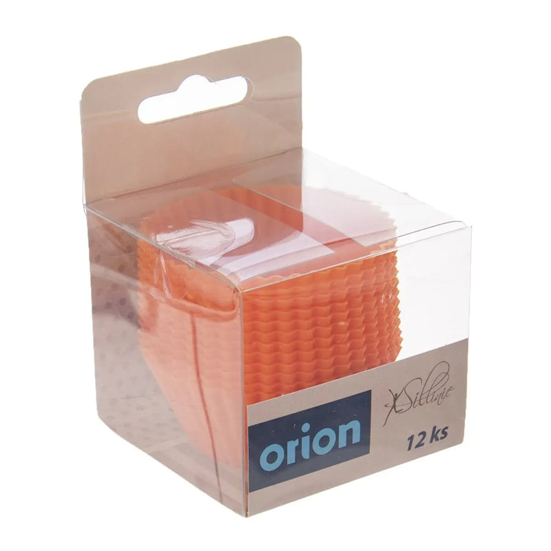 Forma na pečení muffinů ORION 2,5x5,5cm Orange