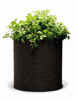 Květináč KETER Cylinder M Brown