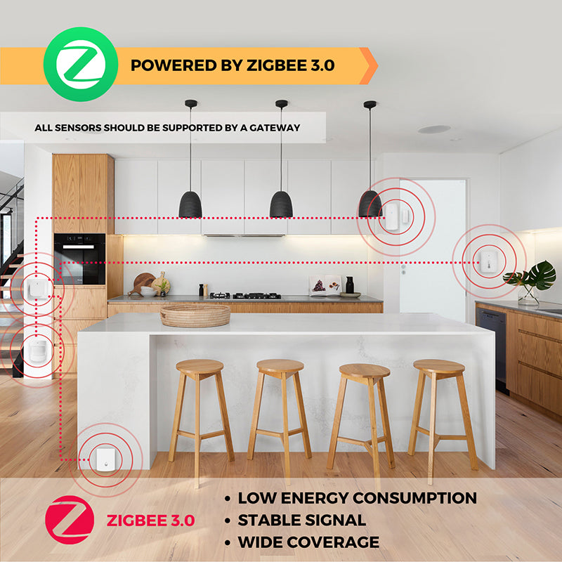 Smart detektor na dveře/okno NOUS E3 ZigBee Tuya