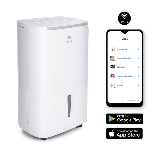 Smart odvlhčovač G21 Impact 40 40l/24h WiFi