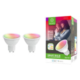 Smart LED žárovka GU10 5,5W RGB CCT WOOX R9076/2pack WiFi Tuya sada 2ks
