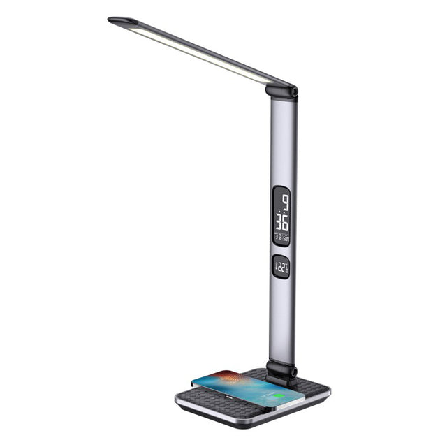 Lampa stolní IMMAX Heron 2 08968L USB s bezdrátovým nabíjením Qi