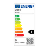 Smart LED žárovka E14 4,9W teplá bílá WOOX R5141 WiFi Tuya
