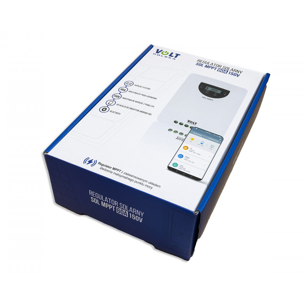 Solární regulátor VOLT Sol 12/24/36/48V MPPT 60A Bluetooth