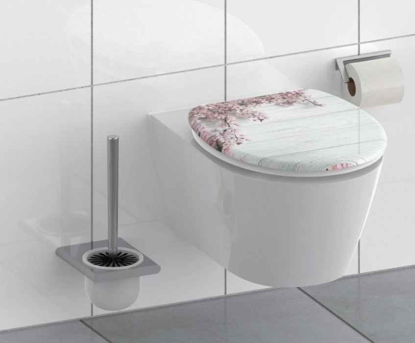 WC sedátko SCHÜTTE Flowers & Wood Soft Close
