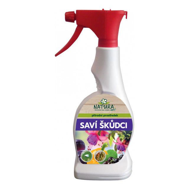 Přípravek proti mšicím a sviluškám NATURA Saví Škůdci 500ml