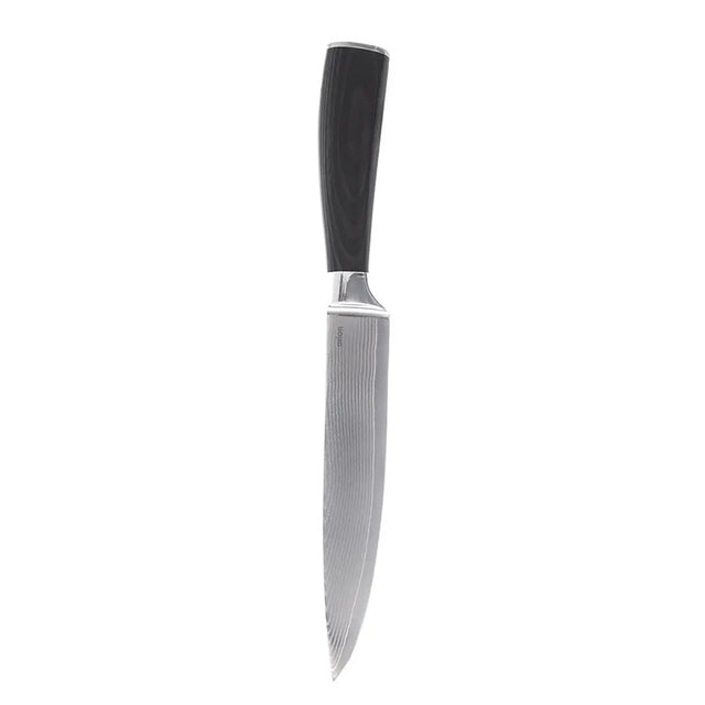 Nůž kuchyňský ORION damašková ocel/pakka 17,5cm