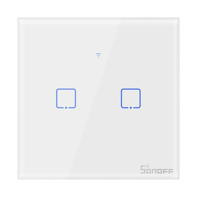 Smart vypínač osvětlení SONOFF T0EU2C-TX WiFi