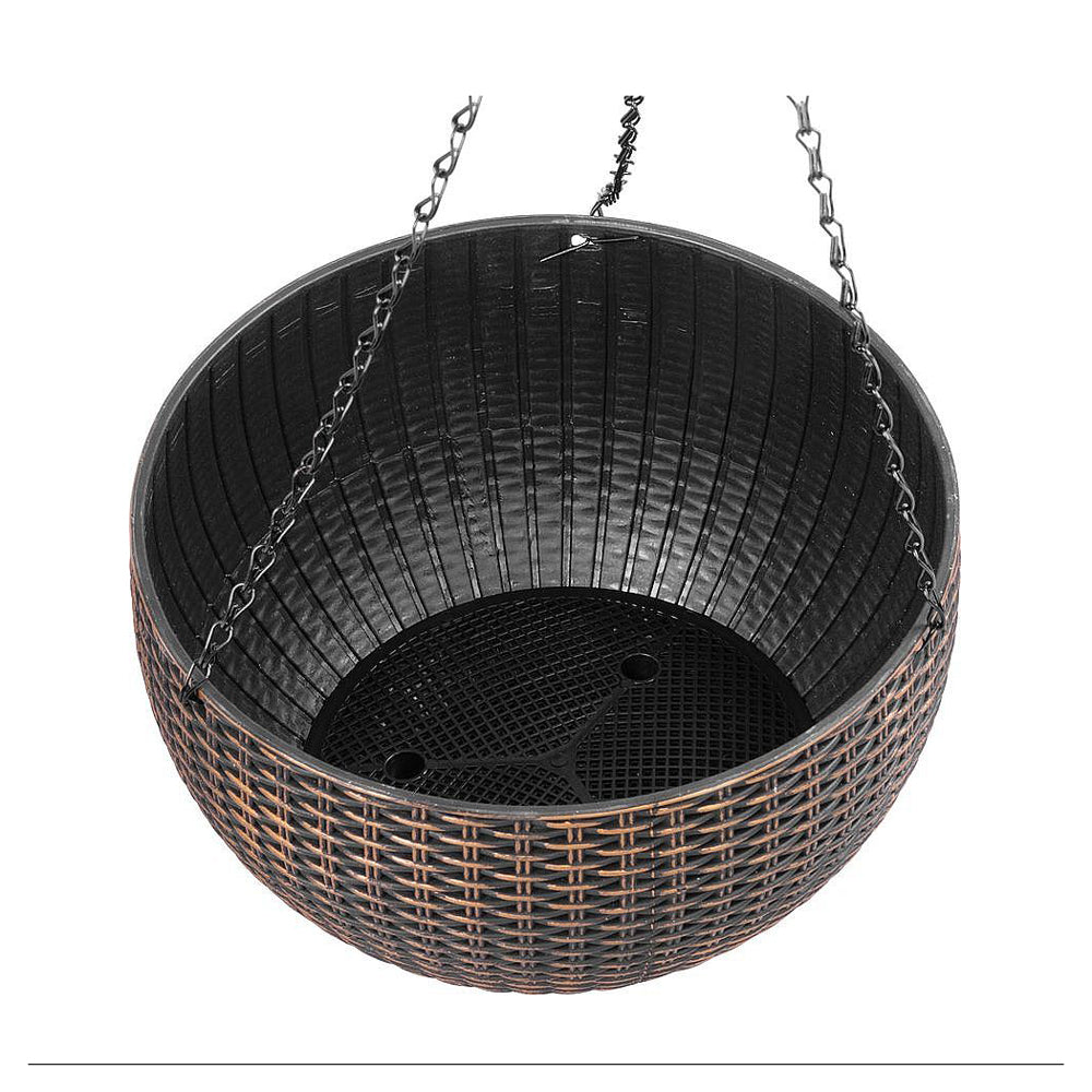 Květináč závěsný STREND PRO 26x16cm zlatý
