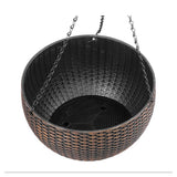 Květináč závěsný STREND PRO 26x16cm zlatý