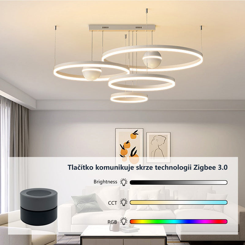 Smart otočný vypínač IMMAX NEO 07768L ZigBee Tuya