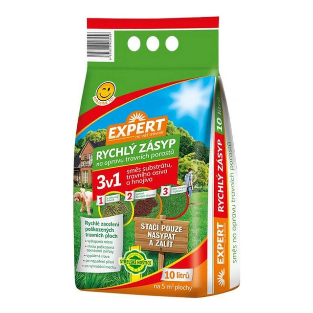 Travní směs FORESTINA Expert Rychlý zásyp 3v1 10l