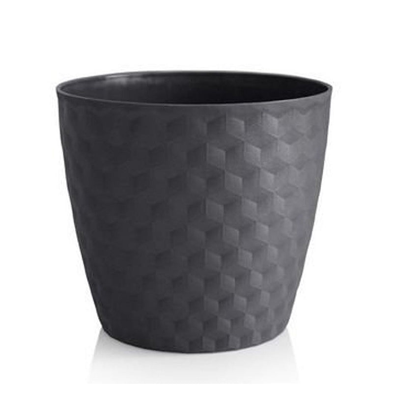 Květináč RUBY MAT 36cm antracit