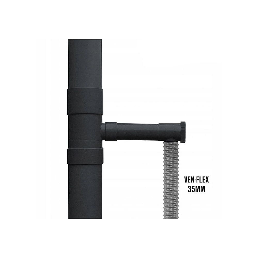 Sběrač dešťové vody BRADAS IBCLZ1 80mm grafit