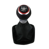 Řadící páka s manžetou Škoda Octavia II 2004 - 2013 S-Line Red 5-stupňová převodovka Red