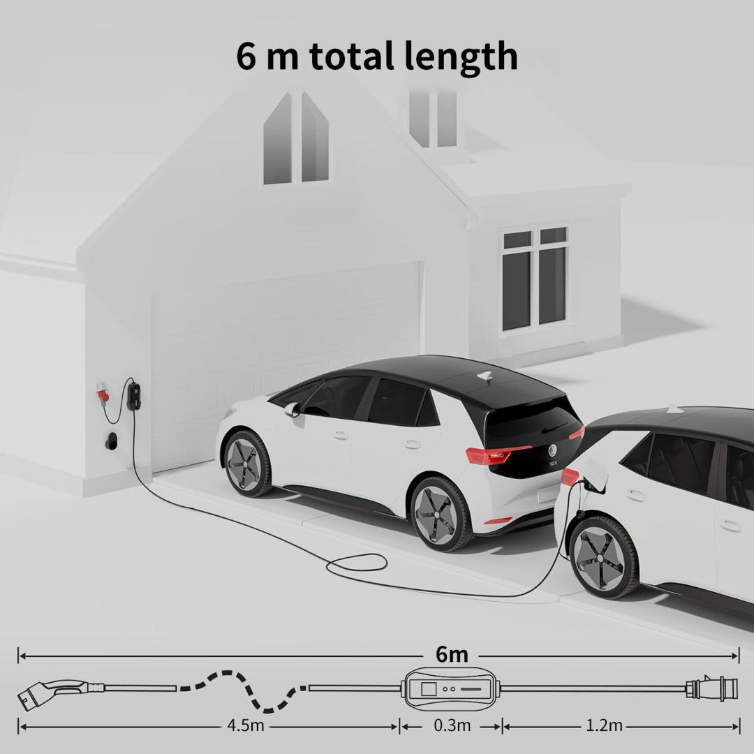 Nabíjecí stanice IMMAX NSE001 EV/PHEV AC Type 2 11kW cestovní