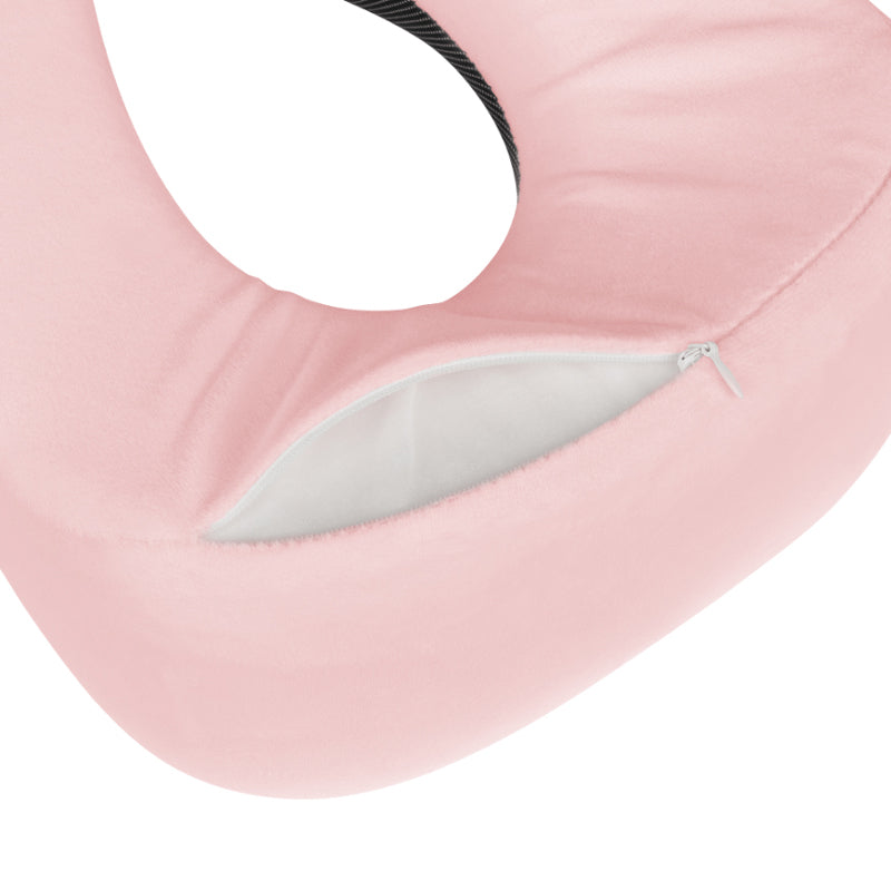 Polštář cestovní REBEL RBA-5003 Memory Pink