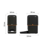 GoSmart dávkovač krmiva EMOS H6004 Pet Care s kamerou, 4 l, černý, Wi-Fi