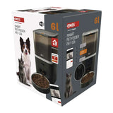 GoSmart dávkovač krmiva EMOS H6006 Pet Care s kamerou, 6 l, černý, Wi-Fi