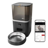 GoSmart dávkovač krmiva EMOS H6006 Pet Care s kamerou, 6 l, černý, Wi-Fi