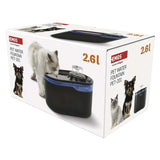Vodní fontána EMOS Pet Care, 2,6 l, šedá