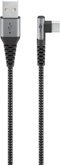 Kabel GOOBAY 64655 USB/USB-C 0,5m Space Grey/Silver