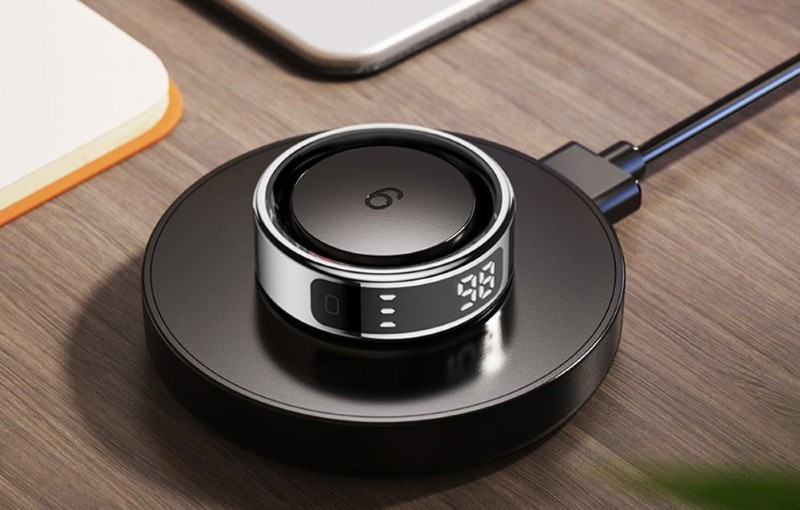 Smart ring COLMI R12 Black vel.12 21,6mm