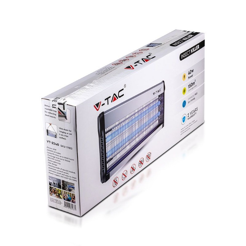 Lapač hmyzu V-TAC VT-3240