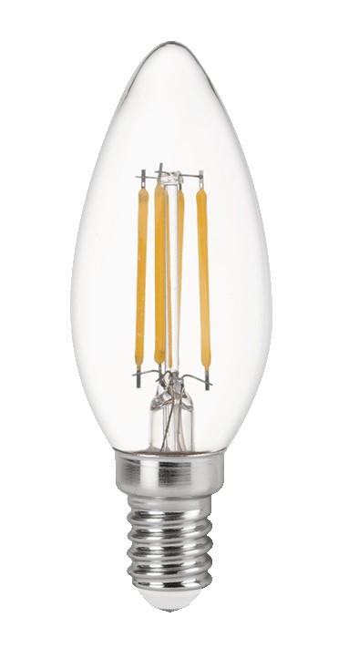 Smart LED žárovka filamentová E14 4W IMMAX NEO 07807L WiFi Tuya