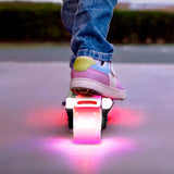 Koloběžka elektrická REBEL Fun Wheels Light Black dětská