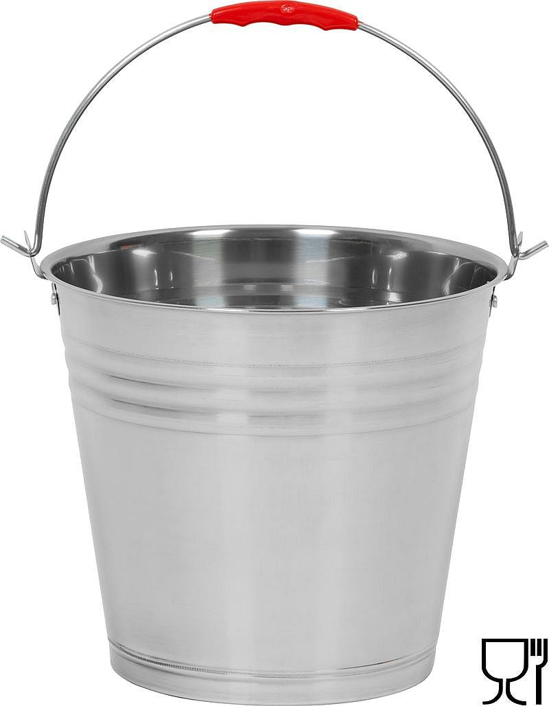 Vědro nerez STREND PRO 2541082 8l