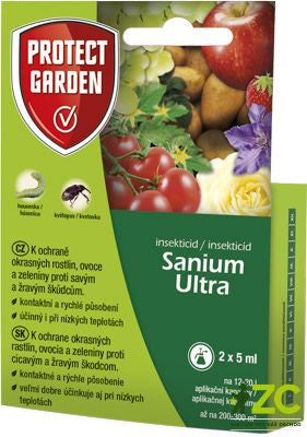 Přípravek proti škůdcům Sanium Ultra 2x5ml - okrasné rostliny, ovoce a zelenina