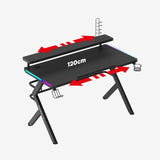 Stůl herní HUZARO Hero 5.0 RGB Black 120cm