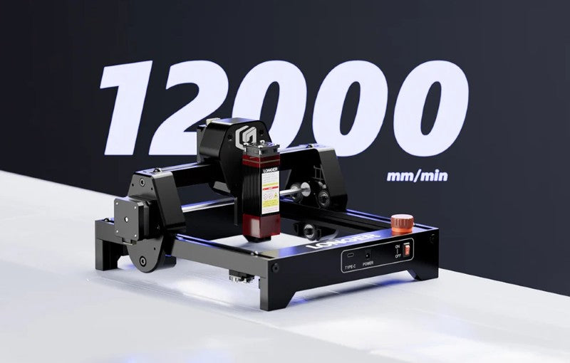 Laserový gravírovací stroj LONGER RAY5 mini 5,5W