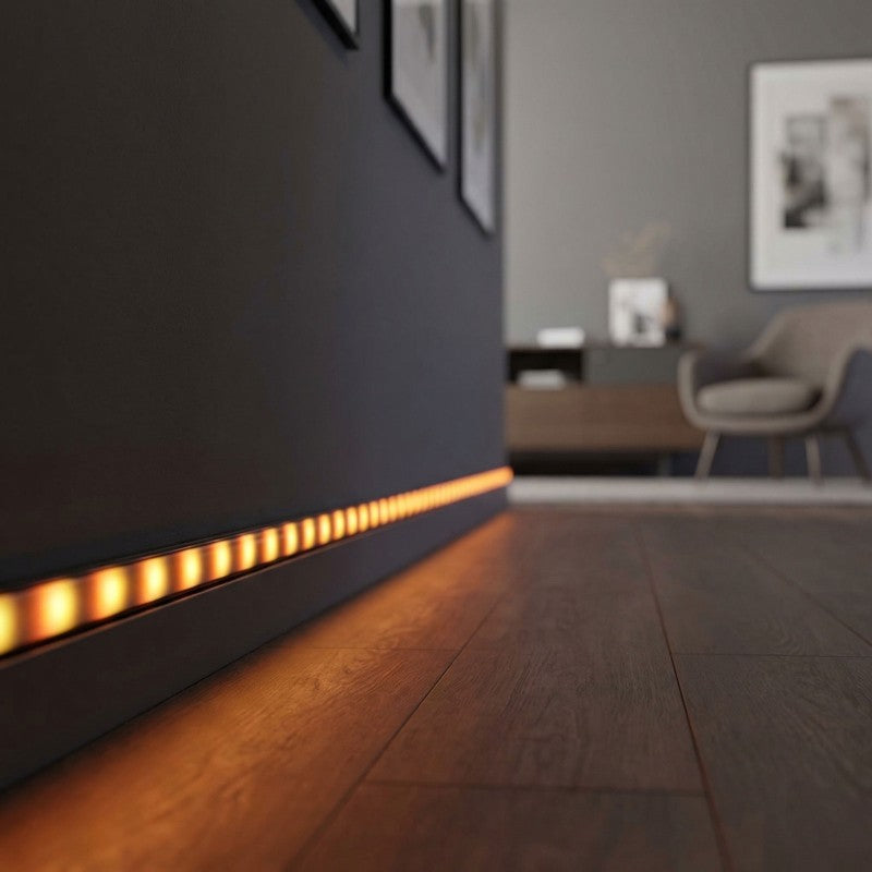 Al lišta zápustná pro LED pásky 41011A2-BK