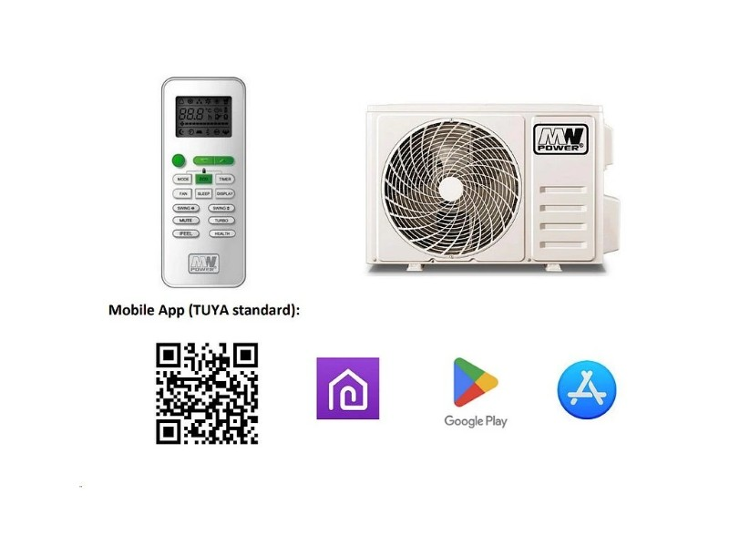 Klimatizace MW POWER ALFA 12K WIFI V1